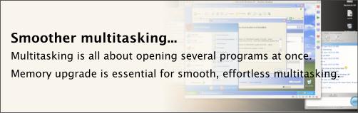 Smoother multitasking